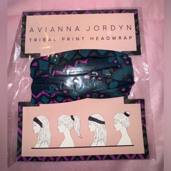 Avianna Jordyn Tribal Print Headwrap NWT - Picture 4 of 5